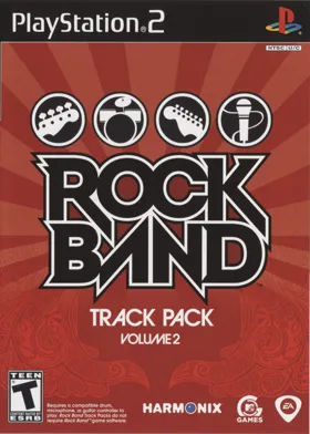 Rock Band - Track Pack Volume 2 box cover front
